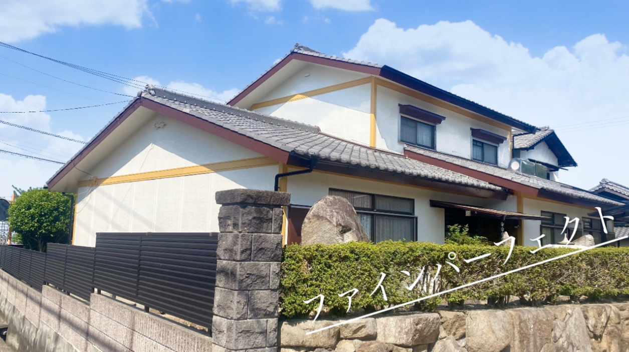 【香川県高松市牟礼町原】外壁塗装完了しました。